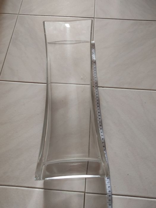Vaso de vidro alto