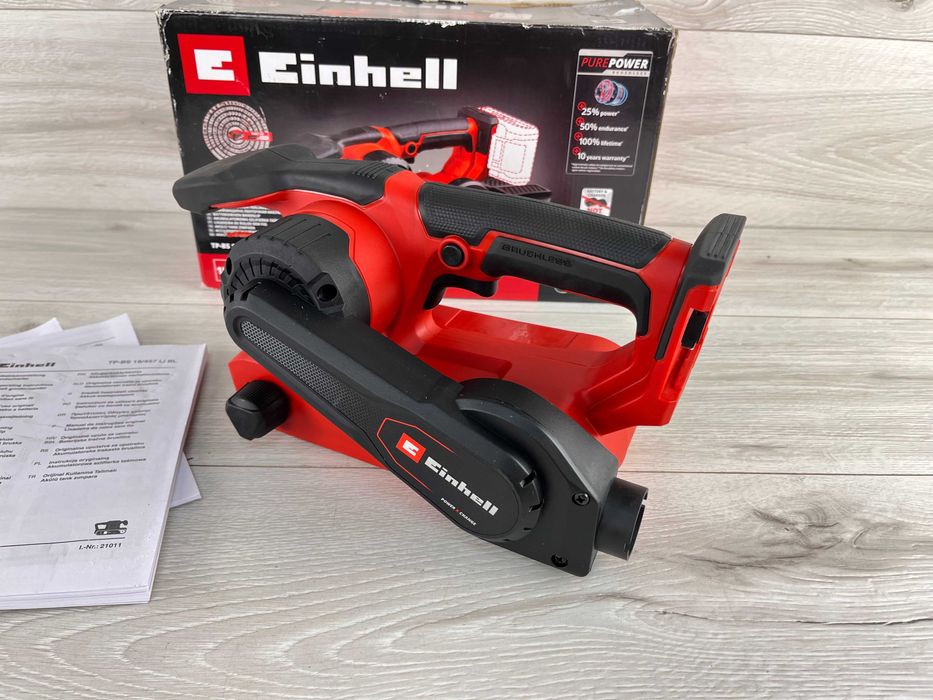 Шліфмашина стрічкова акумуляторна Einhell TP-BS 18/457 Li 18В тушка бу