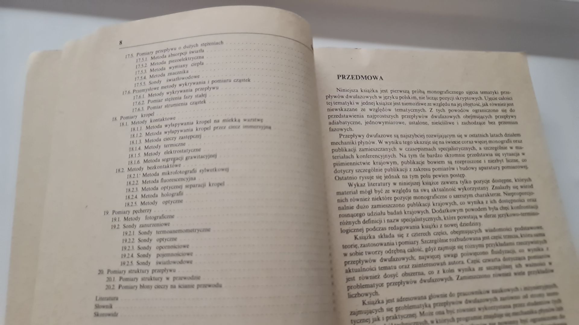 Przepływy dwufazowe jednowymiarowe ustalone adiabatyczne Zdzisaw Orzec