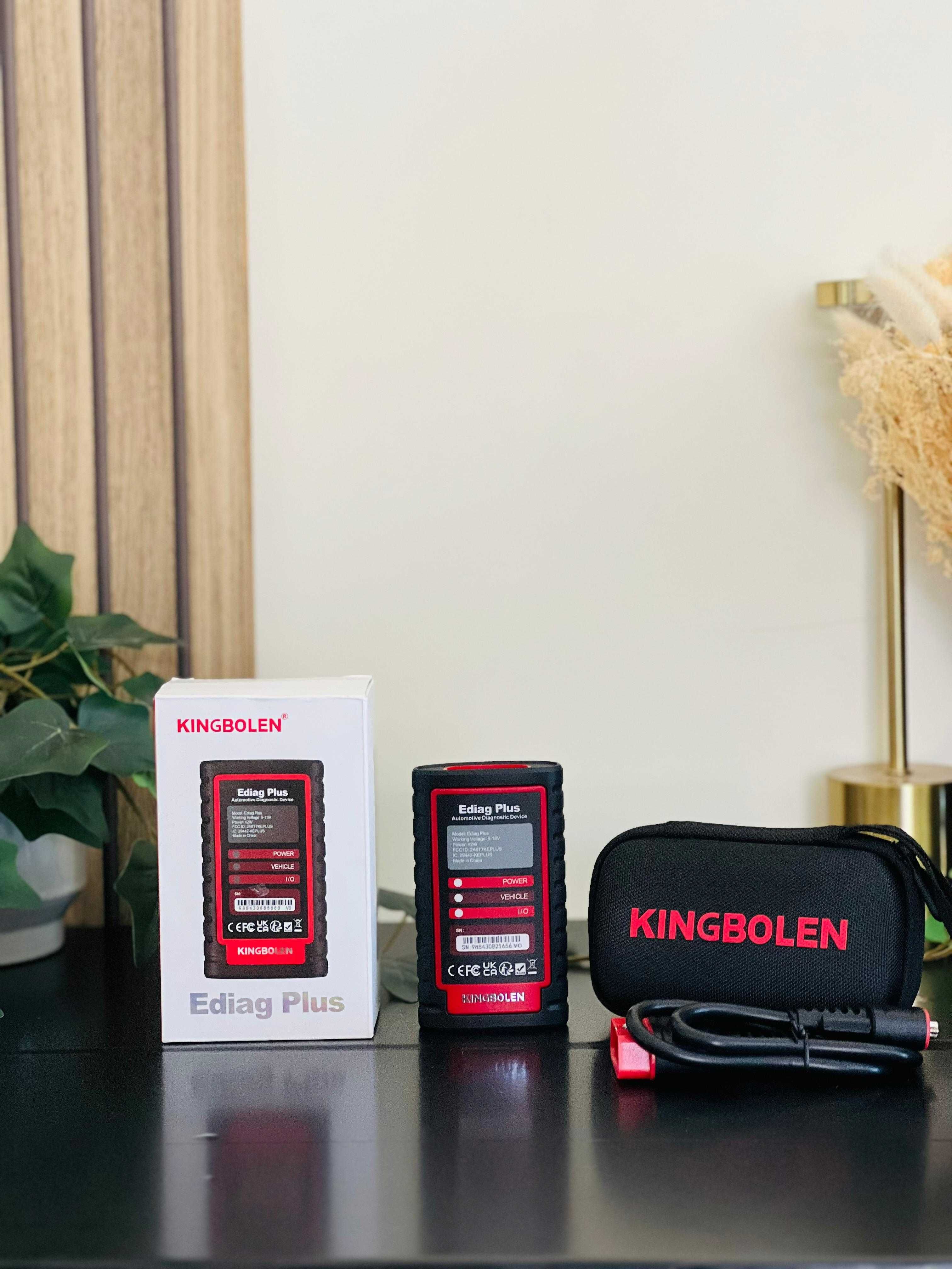 KINGBOLEN Ediag Plus, um scanner de diagnóstico automovel OBD2.