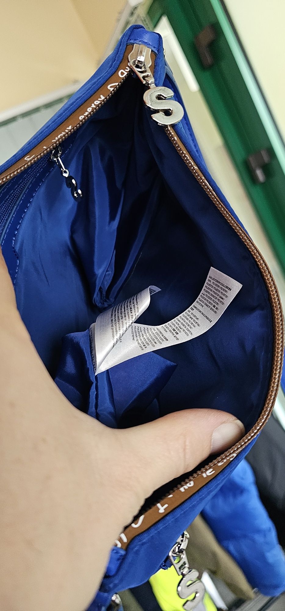 Desigual torebka damska niebieska stan idealny wymiary na zdjęciach