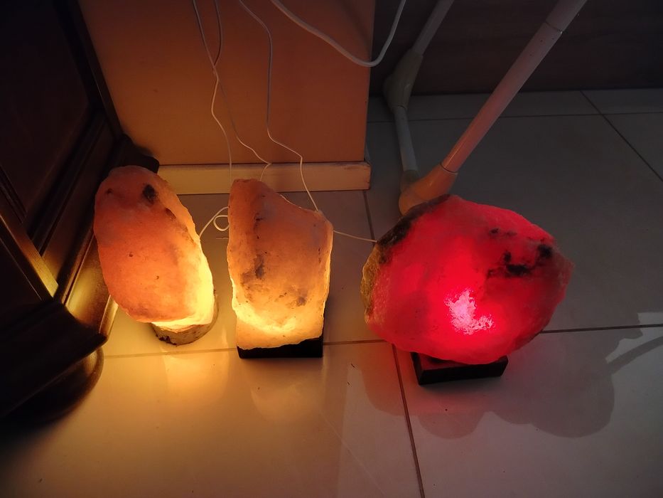 Lampka solna na biurko