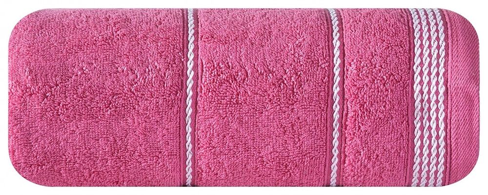 Ręcznik Kąpielowy 50x90 Bawełniany Frotte Mira14/500g/m2 Róż