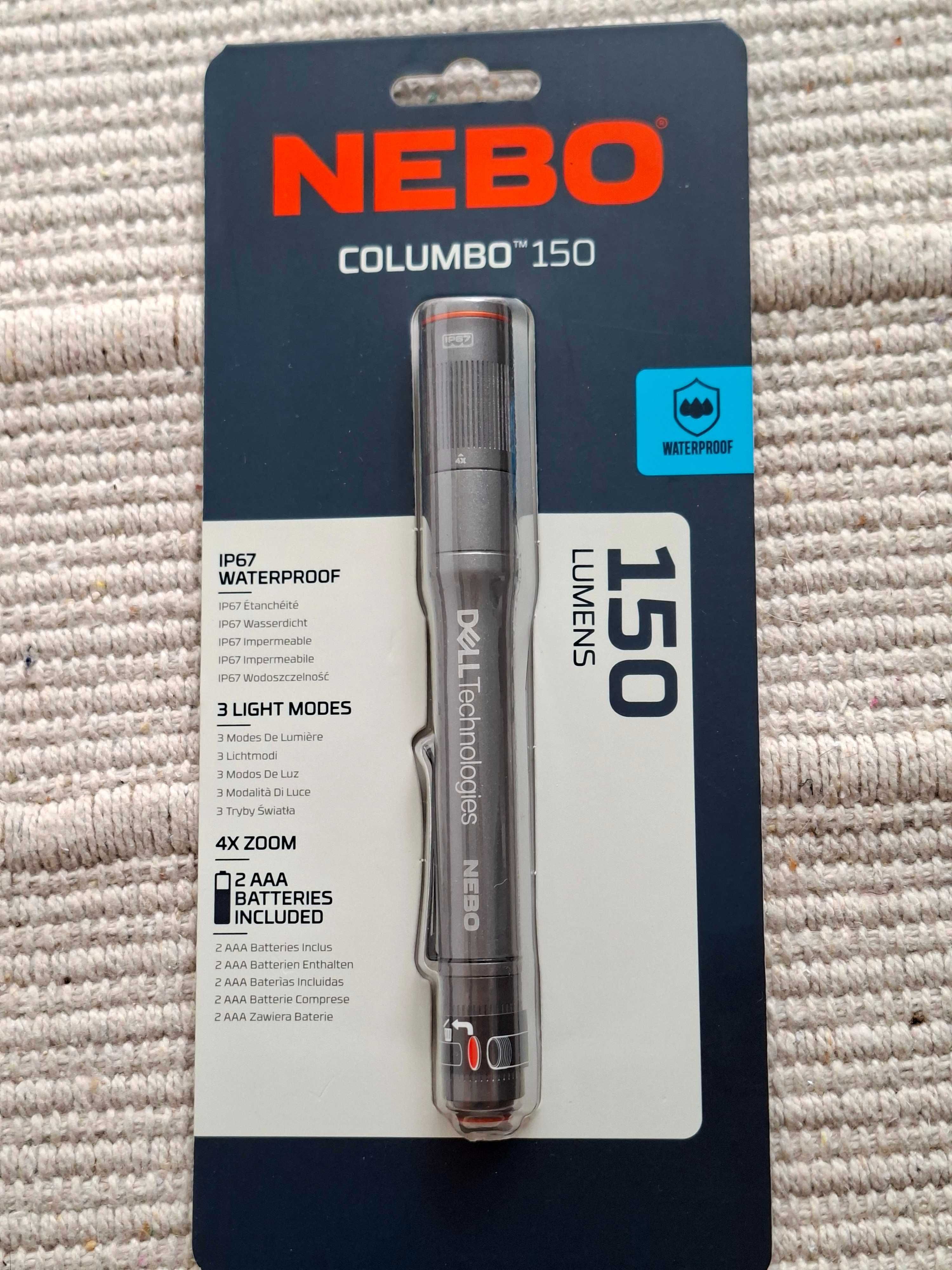 promo nowa latarka Nebo Columbo 150