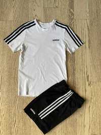 костюм Adidas шорти+футболка оригінал, на зріст 147-152см