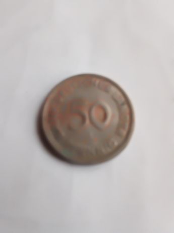 Moneta 50 Pfennig z 1949 roku