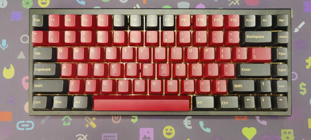 YMD75 75%, Gateron Ink v2 Black