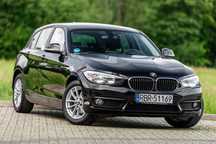 BMW Seria 1 109 KM*Zarejestr*Bezwyp.*114 tys. km*Pełen Serwis*Oryg.Lak. i Przeb*