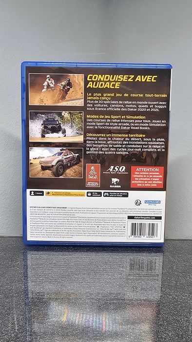 Dakar Desert Rally WRC Dirt PS5 PlayStation 5
