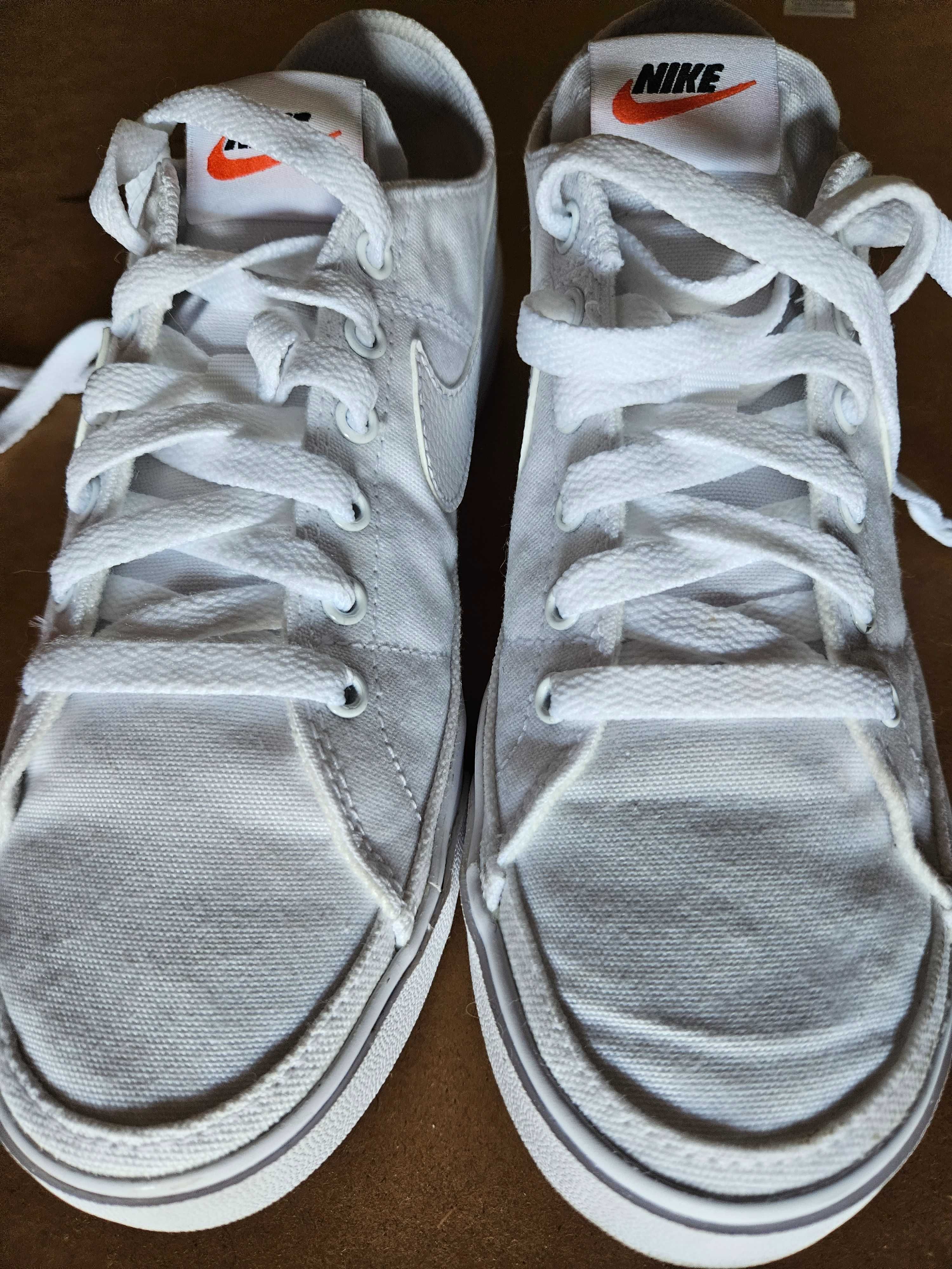 Sapatos Ténis NIKE Court Legacy Branco - Tamanho 38,5 (Mulher)