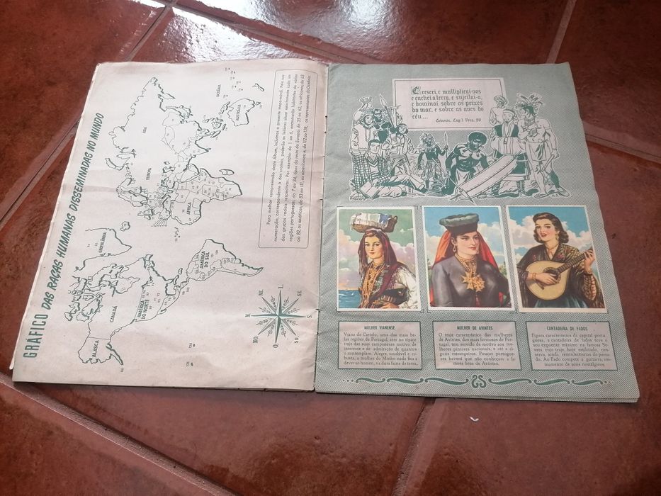 Caderneta Raças Humanas