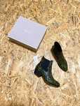 Botki chelsea damskie niemieckiej marki Tamaris "Green Shake"