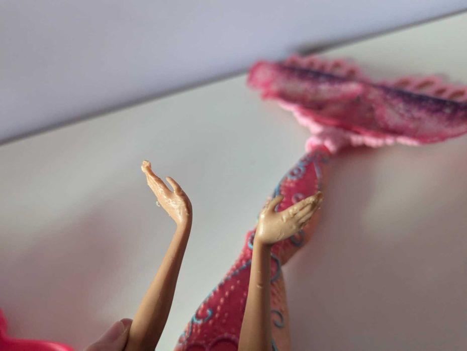 Lalka Barbie Syrenka Mattel + akcesoria