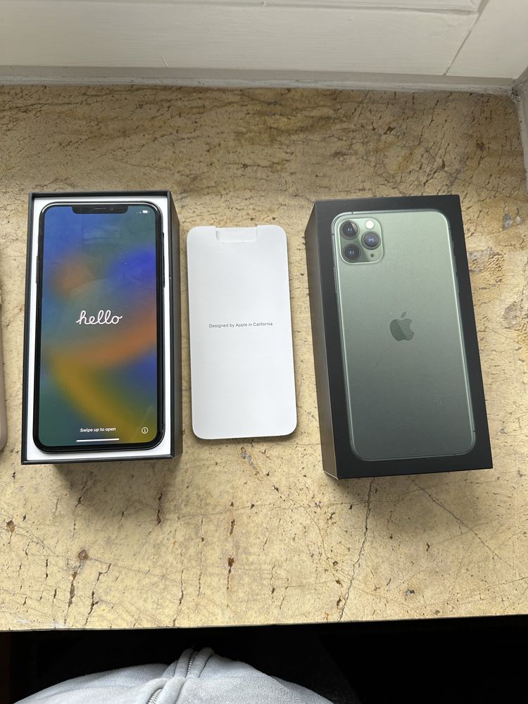 iphone 11 pro max 512gb midnight green zielony super stan zestaw