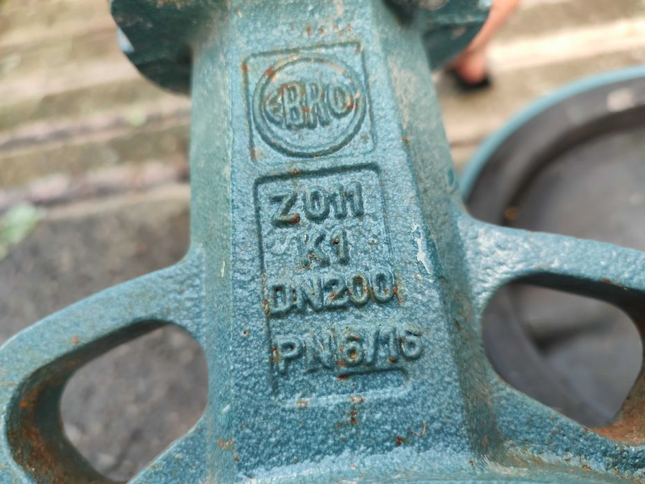 zawór klapowy motylkowy przepustnica DN200 x2 DN150 DN125