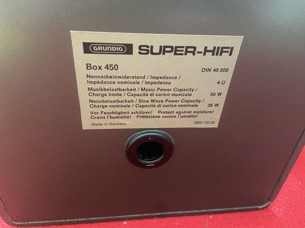 Kolumny Grundig Hifi Box 450 - sprzedam
