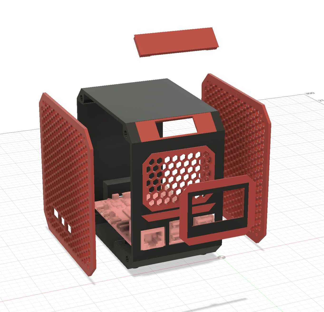 Obudowa Tower Raspberry PI 5