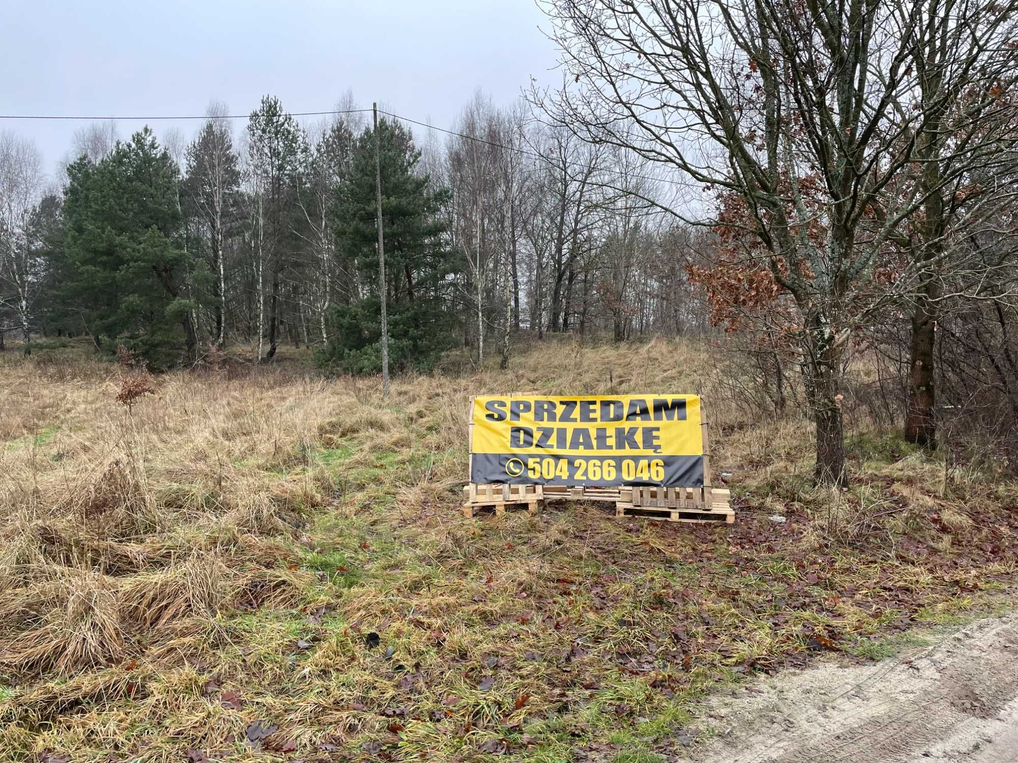 Działka rolna bez MPZP