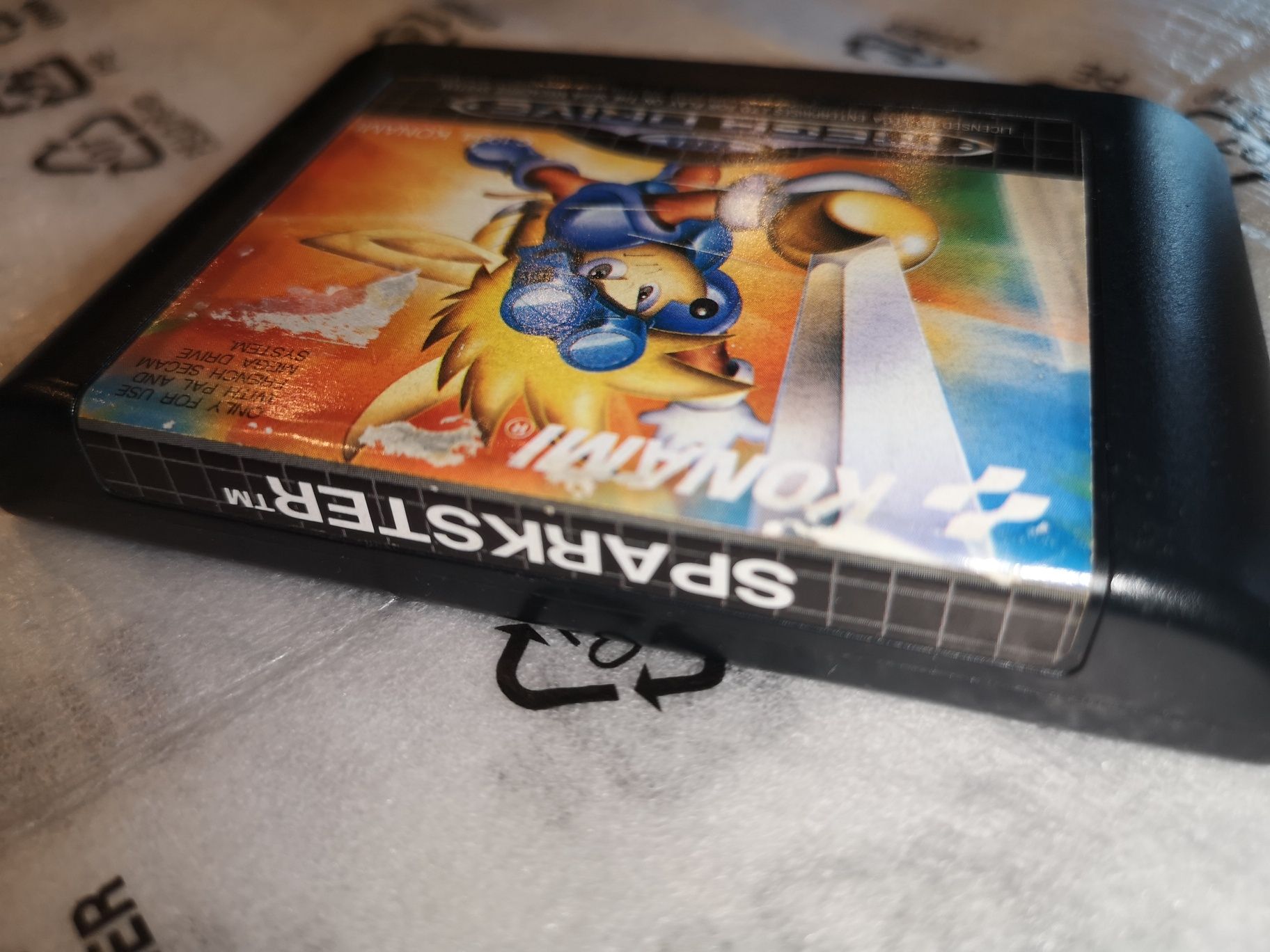 Sparkster SEGA MEGA DRIVE gra (oryginał testowany) kioskzgrami