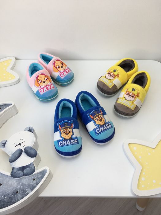 Домашні тапки в садочок Щенячий патруль тапочки детские дитячі теплі
