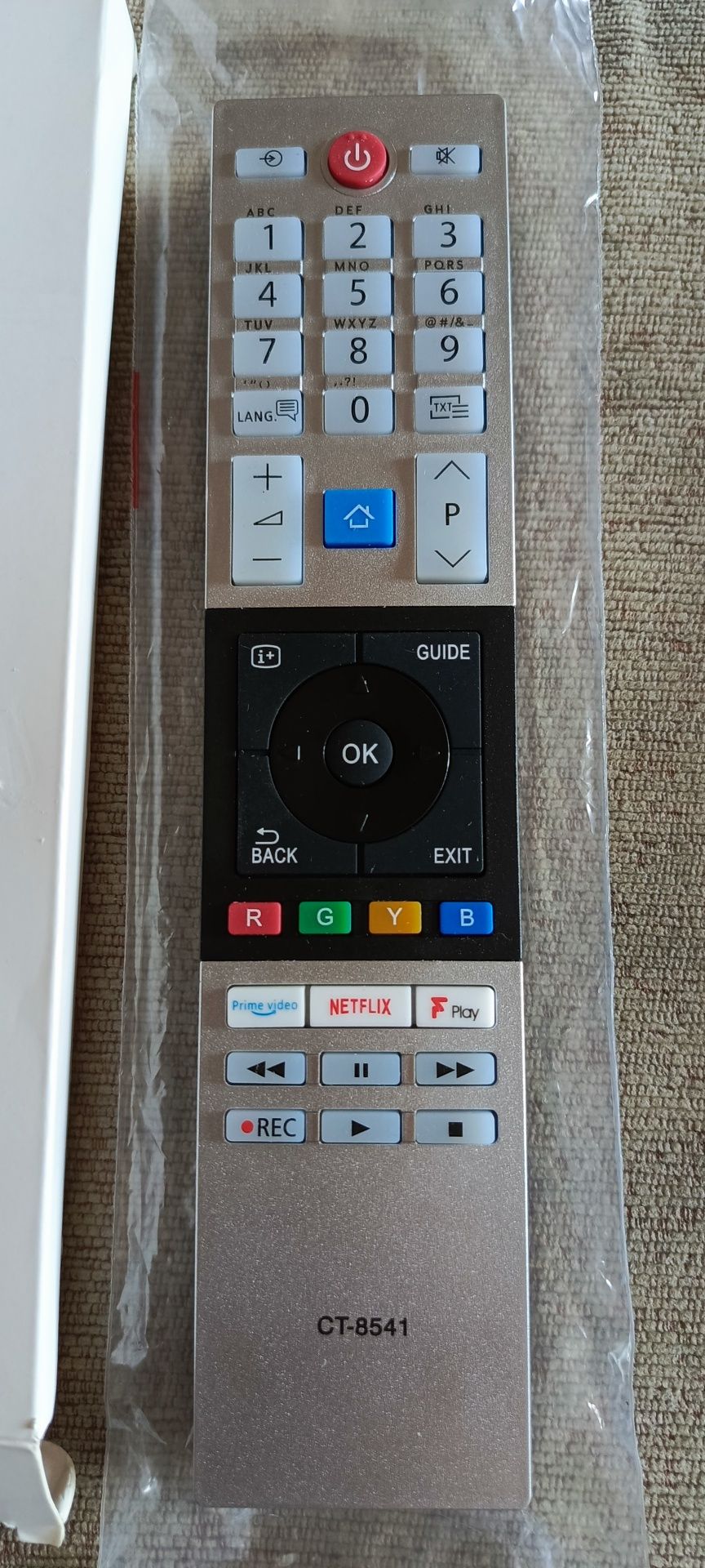 Pilot do telewizora TOSHIBA CT-8541.