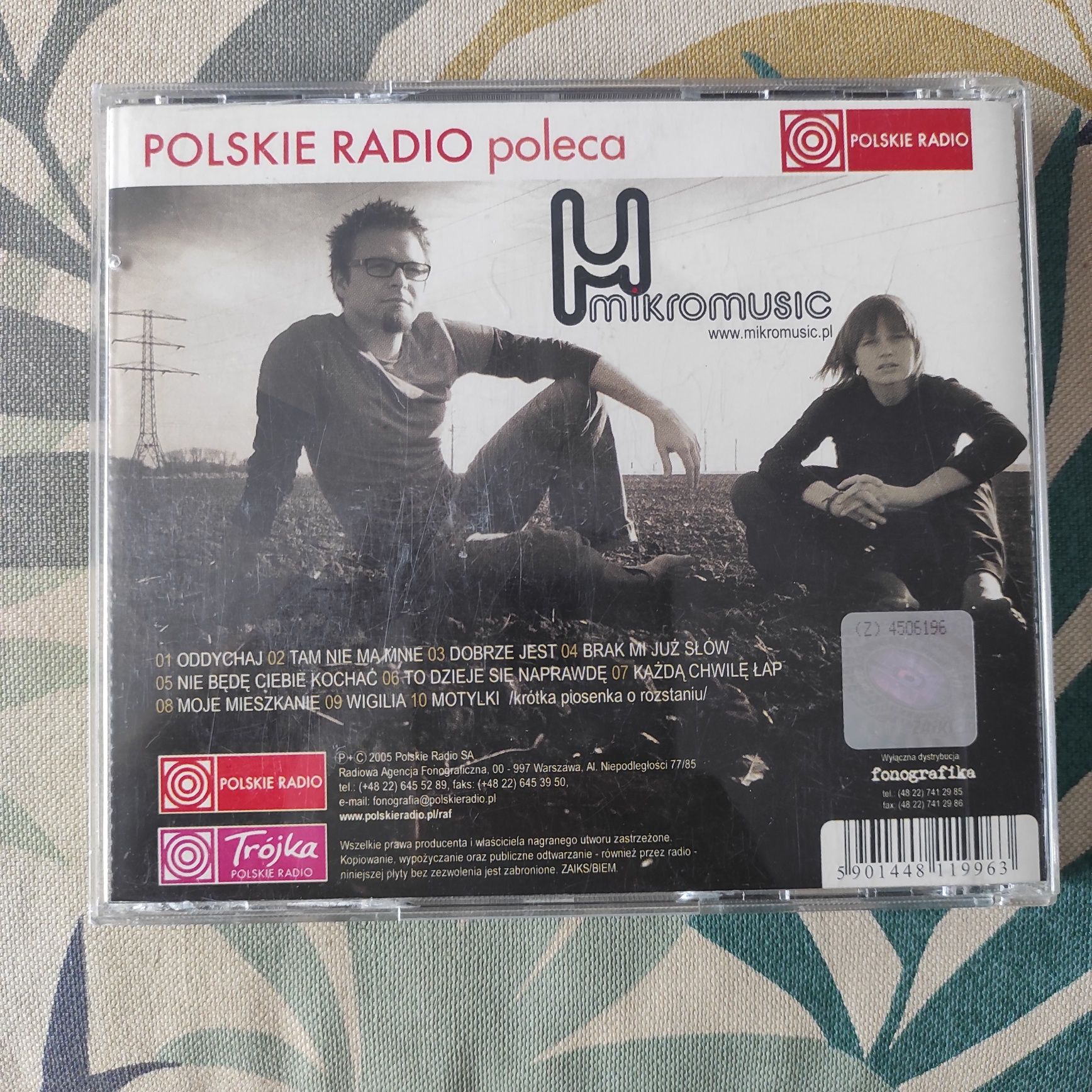 Mikromusic pierwsza płyta Trójka Polskie Radio 2006 r.