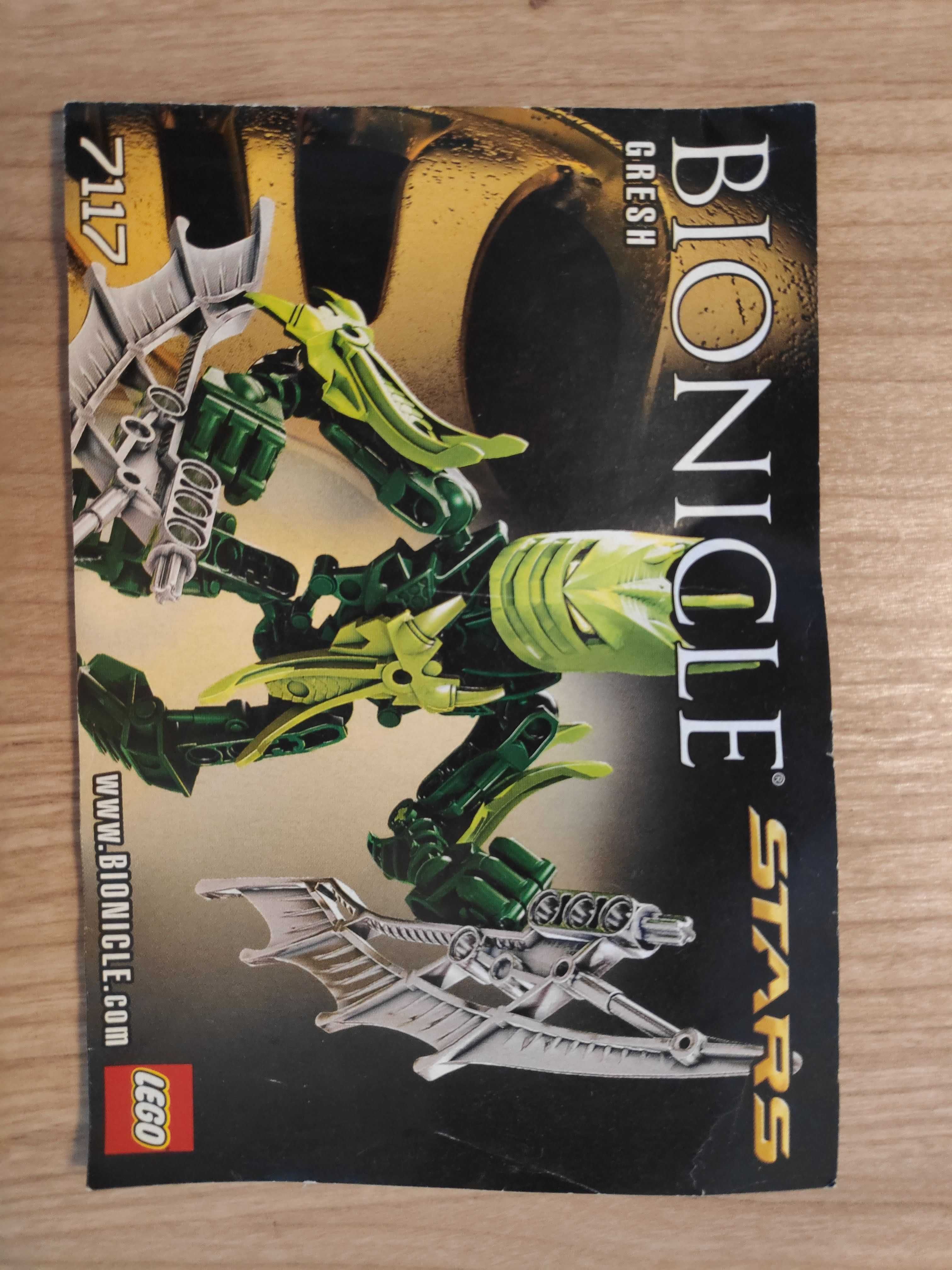 7117_Bionicle_Gresh_Lego Stars + Instrukcja