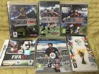 Jogos psp FIFA e pés