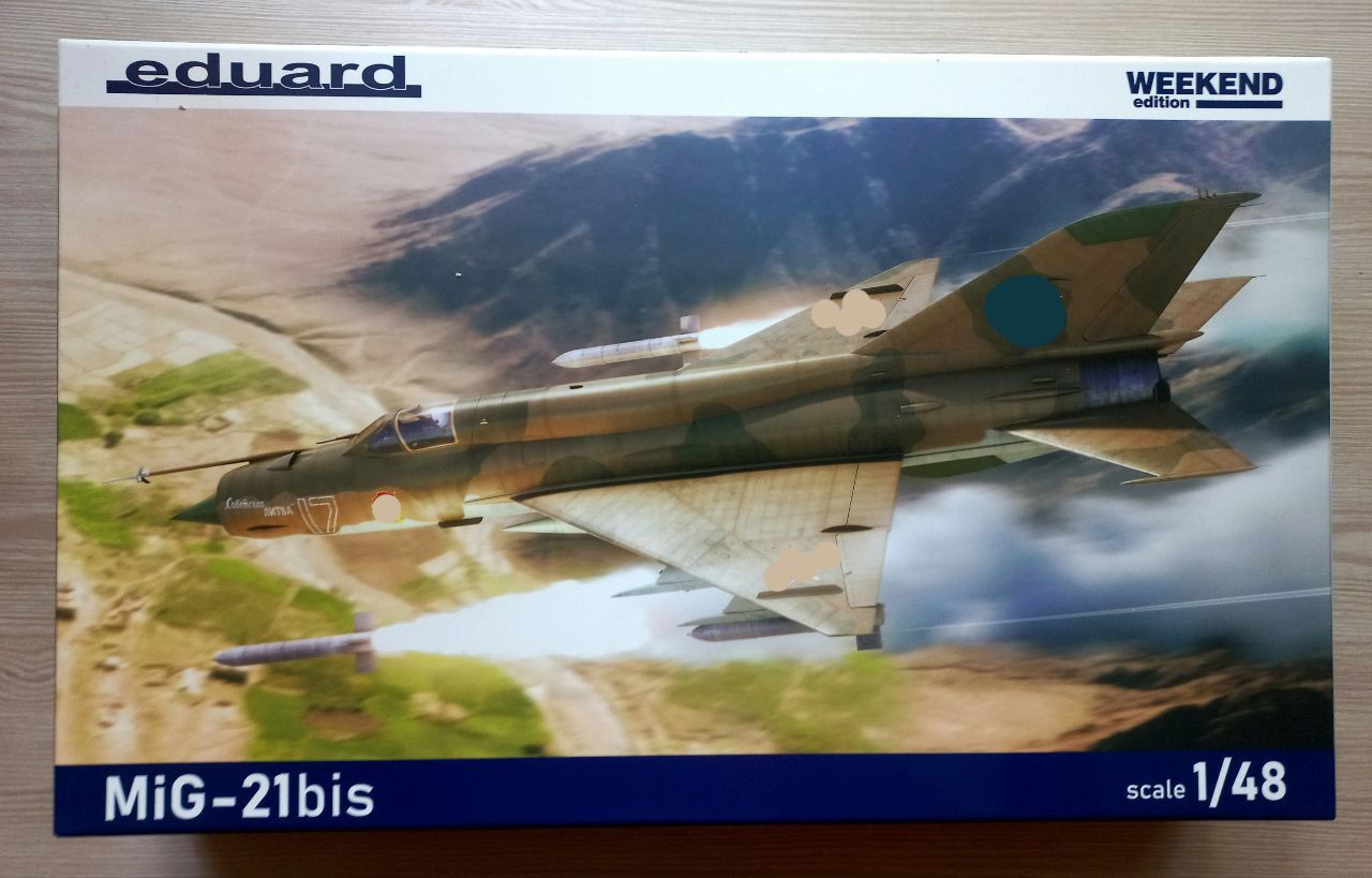 Сборная модель самолета MiG-21 BIS, 1/48, Eduard