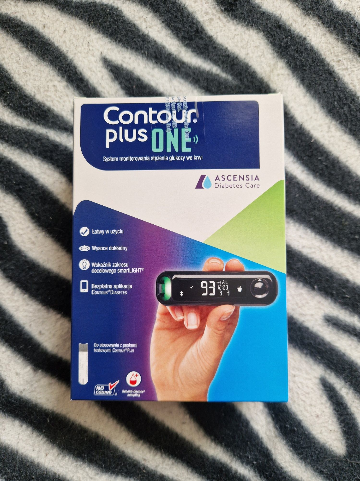 Glukometr contour one plus nowy