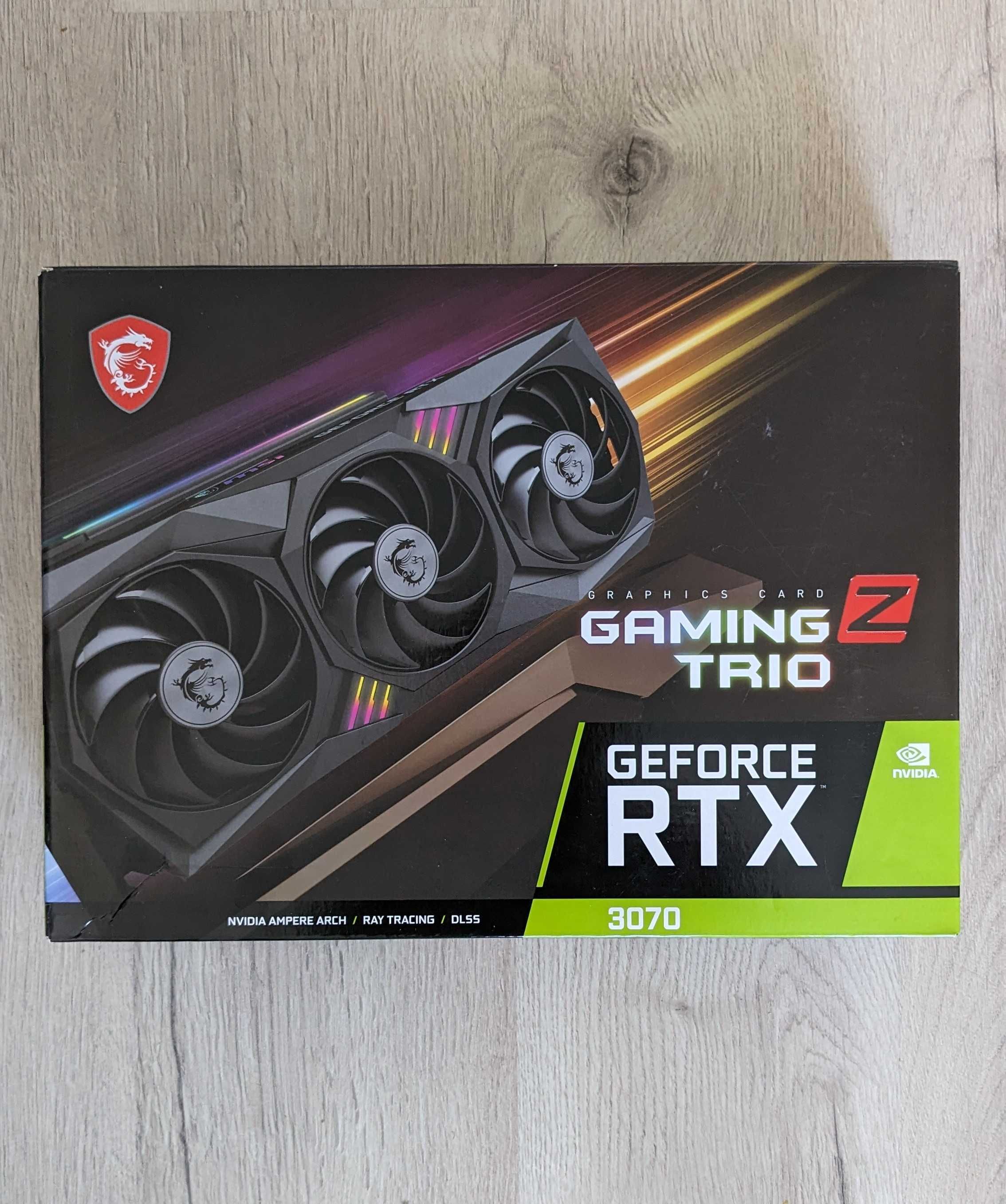 Відеокарта MSI GeForce RTX 3070 GAMING Z TRIO (LHR) гарантія