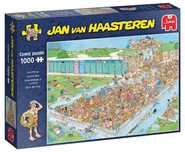Puzzle Jumbo Jan Van Haasteren 1000Szt Tłumy Na Basenie G3