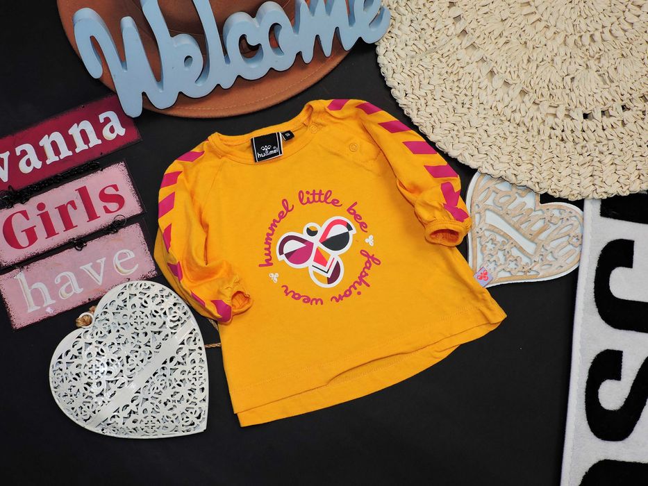 Hummel - oryginalna bluzeczka logo r 56