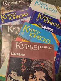 Журнал Курьер ЮНЕСКО 7 номеров раритет