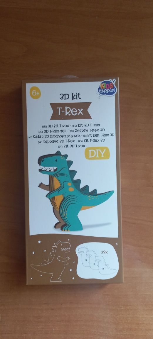 Model kartonowy dinozaura T-Rex