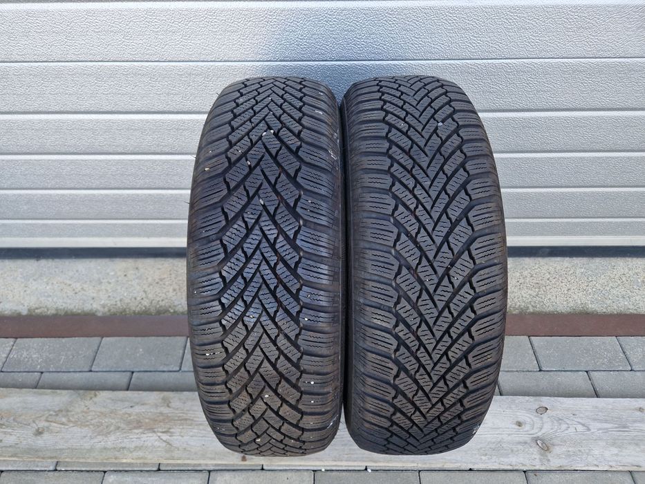 OPONY ZIMOWE 2SZT CONTINENTAL WINTERCONTACT TS860 185/65 R15T M+S 3020R 5,4mm