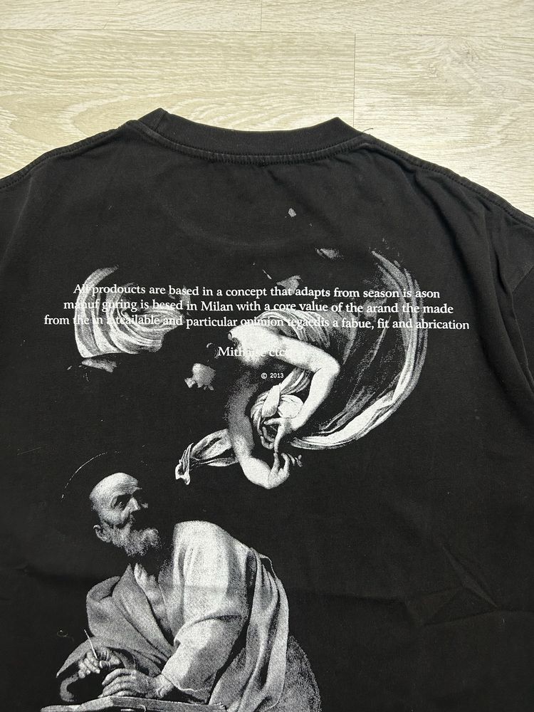 Футболка Off-White Milano Angel Print | футба Офф Вайт | Майка Оффвайт