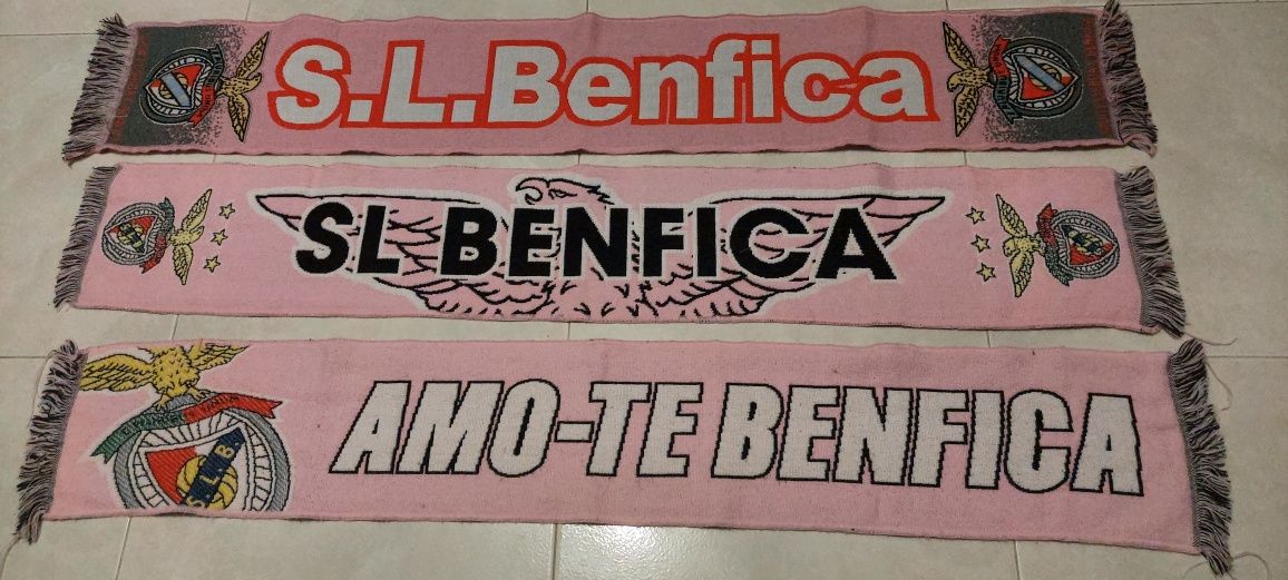 3 Cachecois lindos Rosa