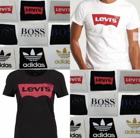 Koszulki damskie i męskie z logo Guess CK Boss S-XXL!!!