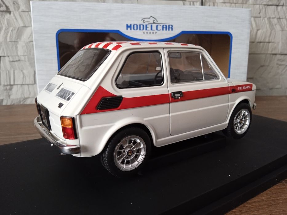 1:18 MCG 1972 Fiat 126 Abarth model