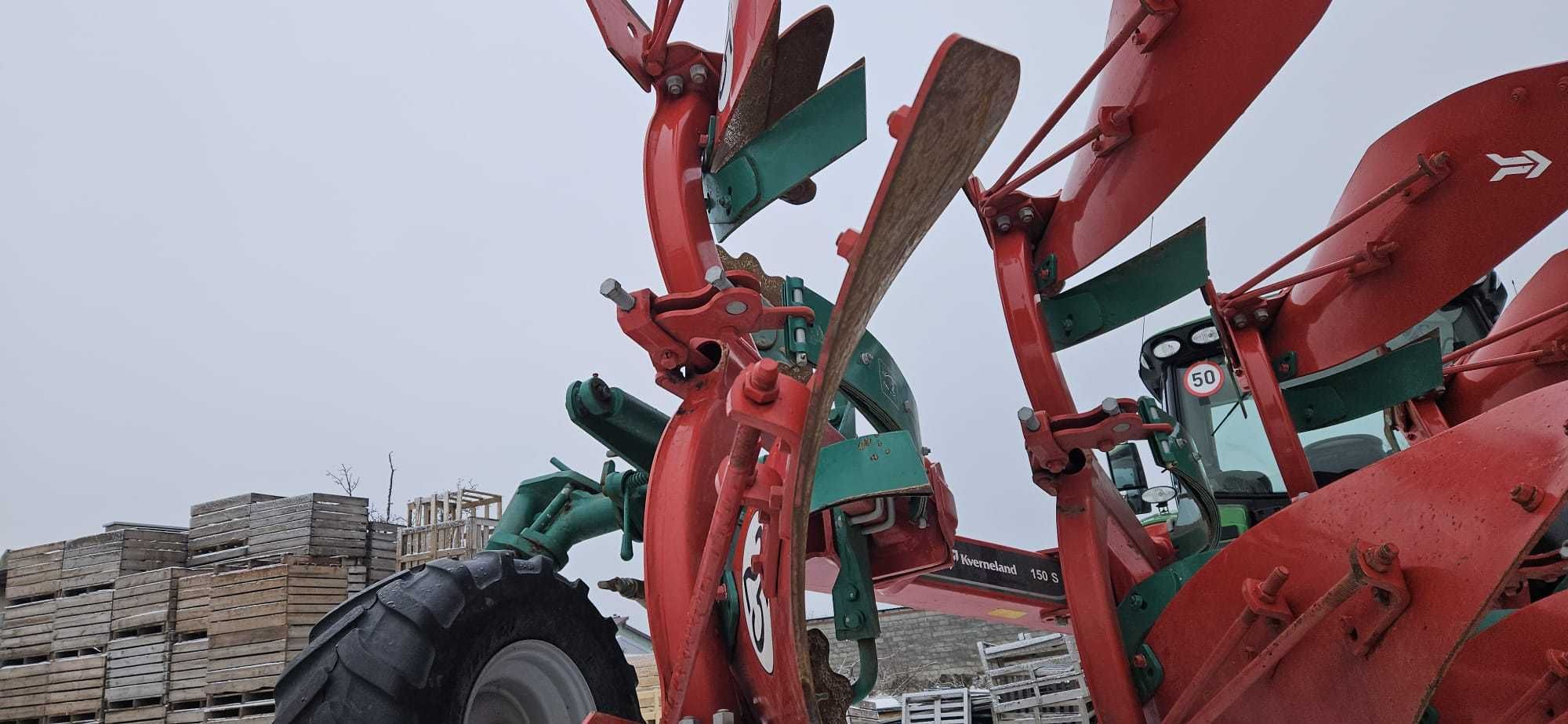 KVERNELAND 150S 4 korpusy 2022r. jak nowy zabezpieczenie non-stop