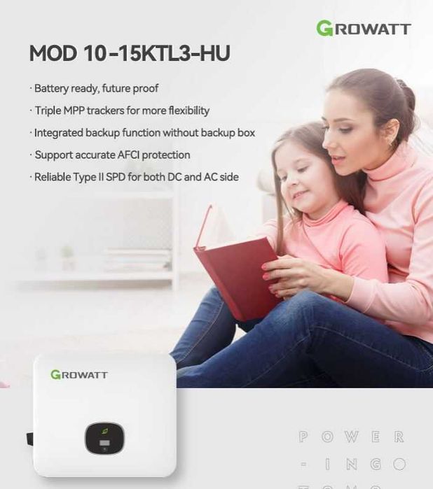 Falownik Growatt MOD 12KTL3-HU (AFCI)