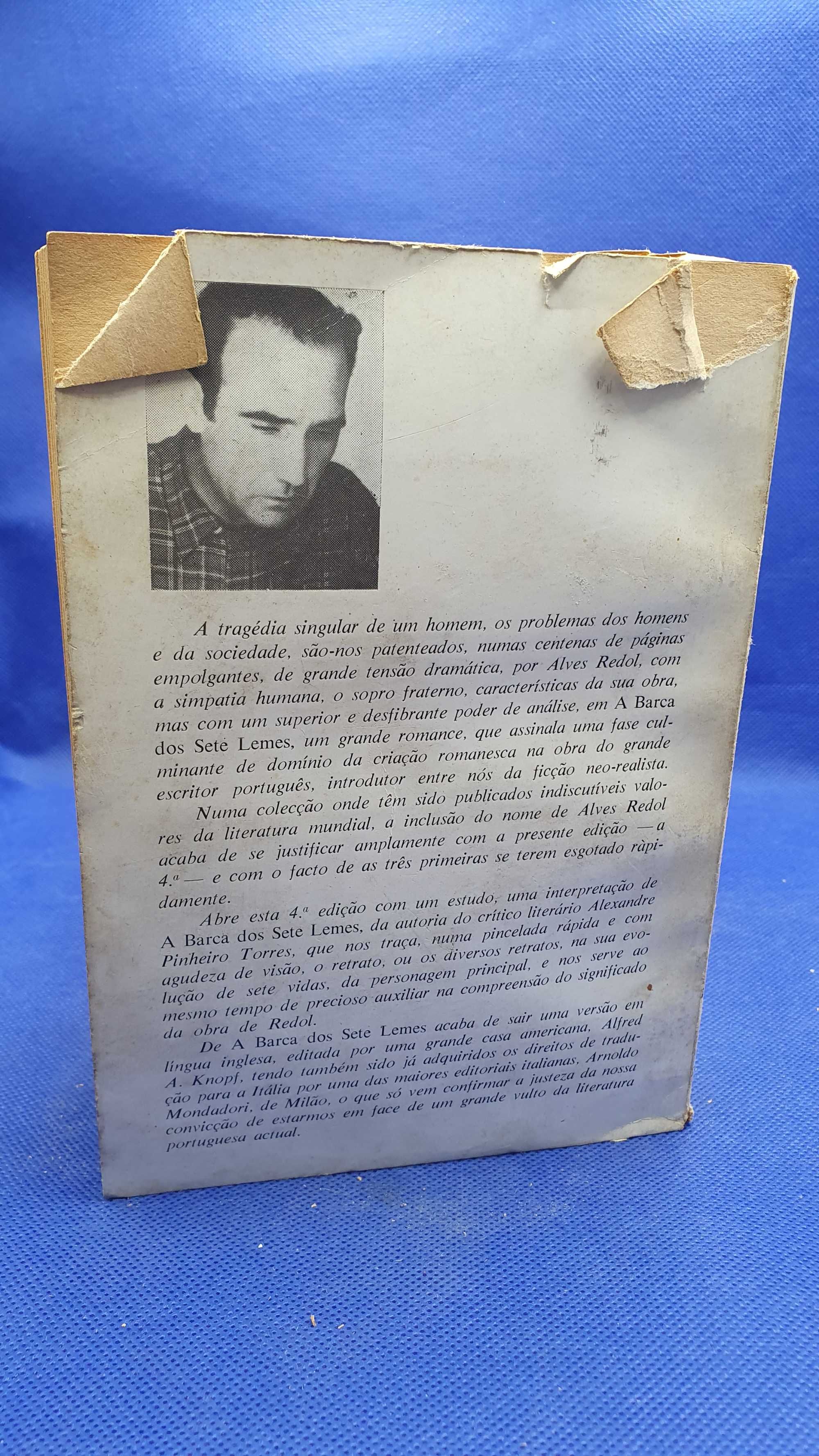 Livro - REF PVI - Alves Redol - A Barca dos Sete Lemes