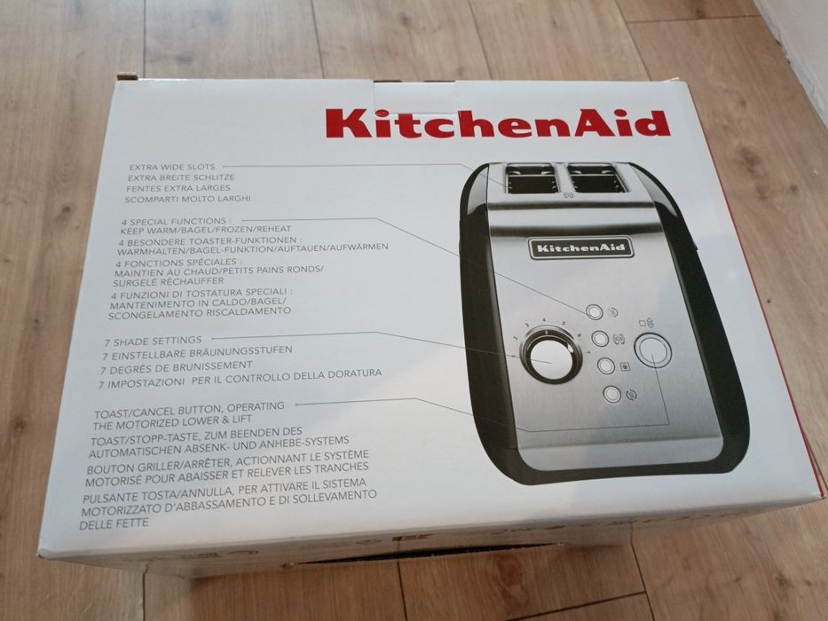 Nowy Toster opiekacz KichenAid czerwony