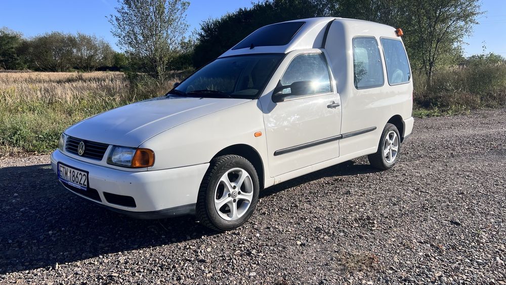 Volkswagen Caddy do przewozu osób niepełnosprawnych