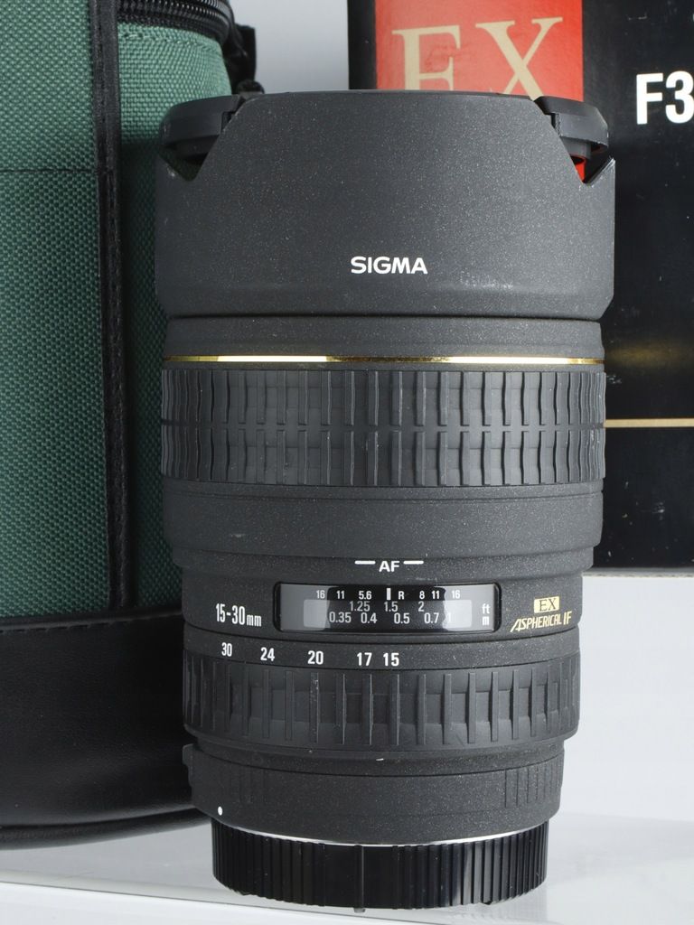 EF 15-30mm f3.5-4.5 Sigma EX DG do Canon +pokrowiec Gwarancja 23%VAT