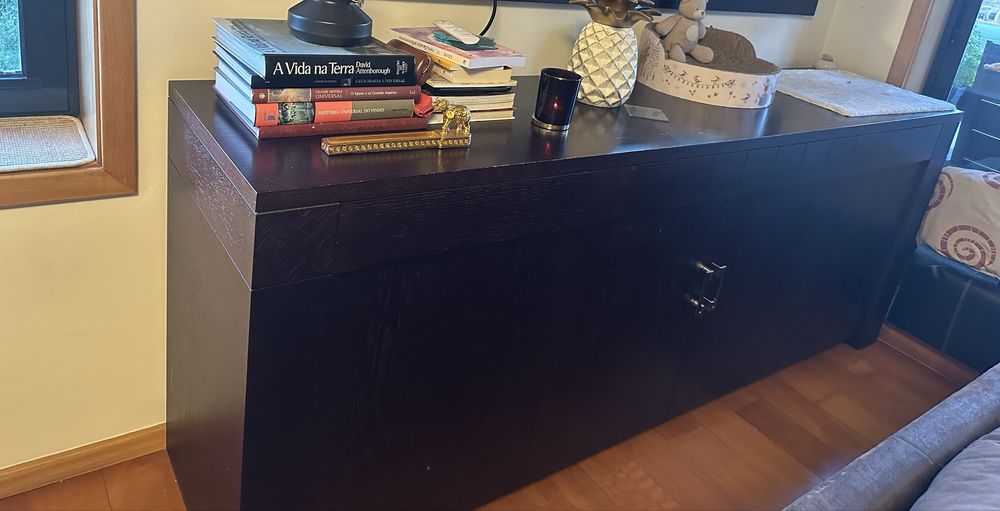 Movel aparador madeira wenge