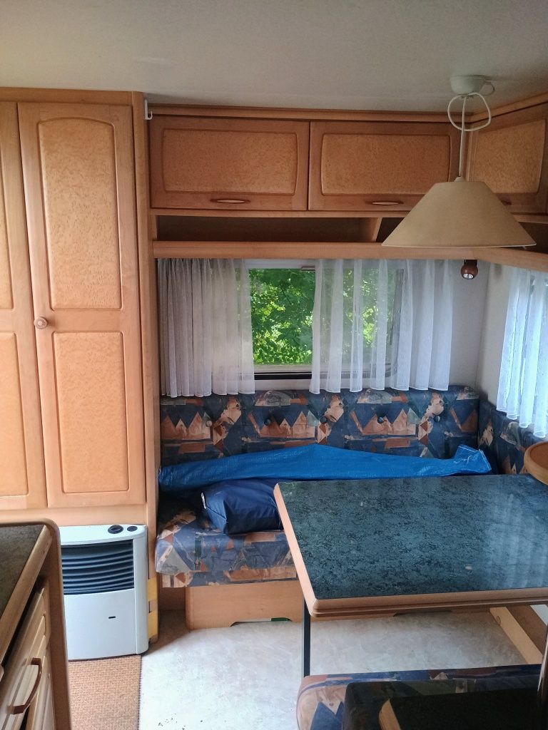 Przyczepa kempingowa kamping HOBBY EASY 460SF 15 lat w jednych rękach