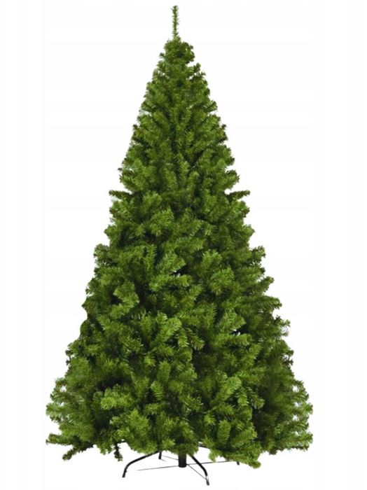 Choinka sztuczna diamentowa, duża świąteczna dekoracja 220 cm