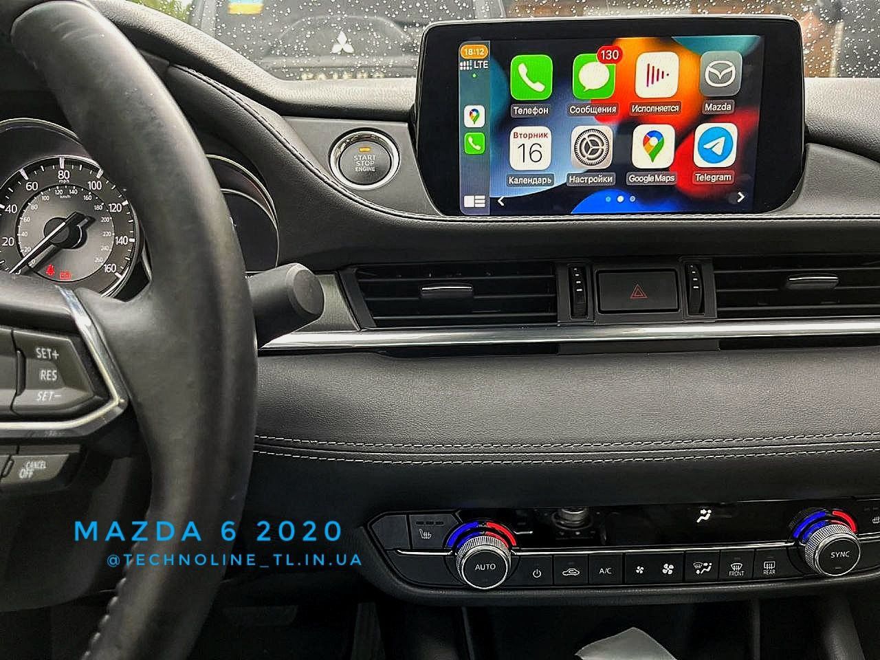 Mazda Carplay Українізація русифікація прошивка